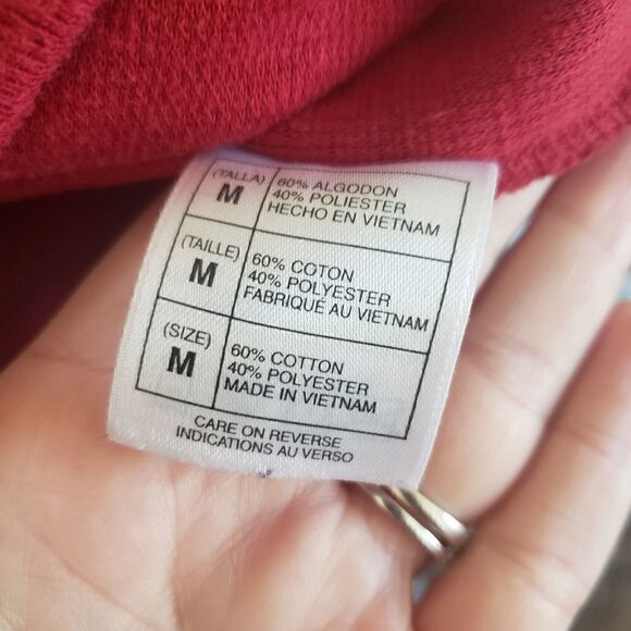 Disney Store Vintage Red Mickey Mouse Frosted Frolic Top - Picture 6 of 6